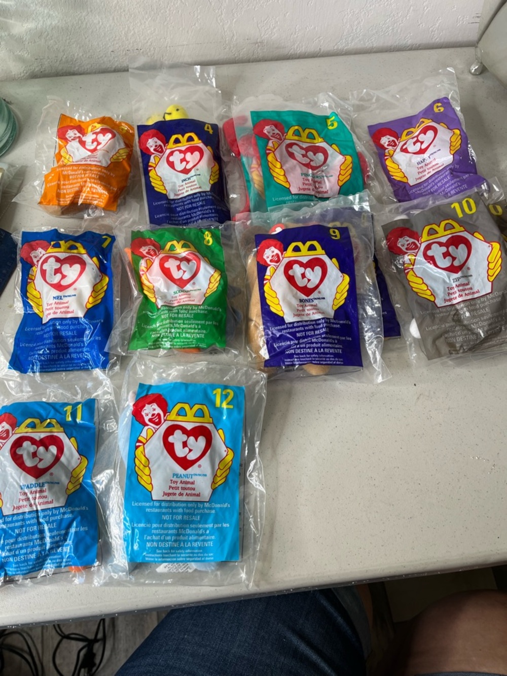Ty Beanie Babies McDonald's Collectible Plush 1998